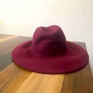 Need a cute hat for a night out? Don’t look any further. Bold color.